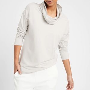 Baby Terry Cowl Neck Sweatshirt